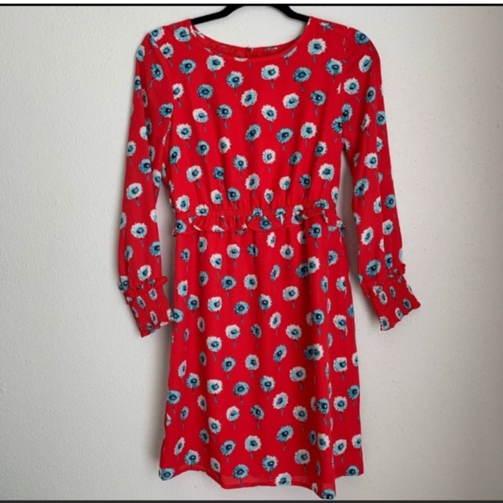 J crew long sleeve dress